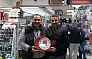 TAŞKIN TEŞEKKÜR ZİYARETLERİNİ SÜRDÜRÜYOR