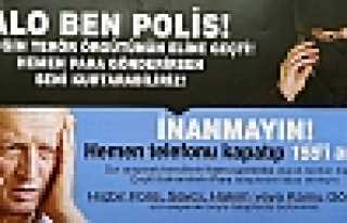 TELEFON DOLANDIRICILIĞINA DİKKAT EDİN