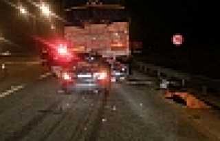 TEM HENDEK’TE FECİ KAZA 1 ÖLÜ 6 YARALI