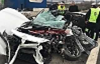 Tem'de Kaza 1 Ölü, 1 Yaralı