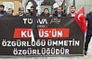 TÜGVA HENDEK TEMSİLCİLİĞİNDEN KUDÜS AÇIKLAMASI