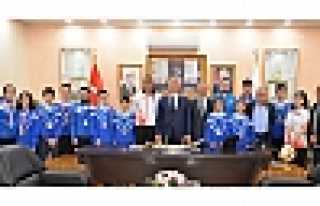 Türkiye Şampiyonlarından Başkan Babaoğlu’na...