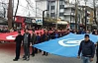 ÜLKÜCÜLER ŞEHİT FIRAT ÇAKIROĞLU’NU UNUTMADI