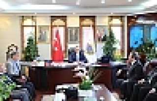 UNCUOĞLU VE YÖNETİMİ ZİYARETLERE DEVAM EDİYOR