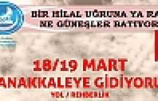 ÜNİVERSİTE GENÇLİĞİNE ÇANAKKALE GEZİSİ