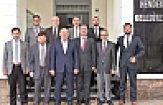 VAİZLERDEN, BAŞKAN PÜSKÜLLÜ’YE ZİYARET