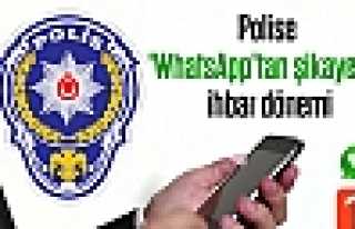 WHATSAPP HATTINDA İHBAR YOĞUNLUĞU