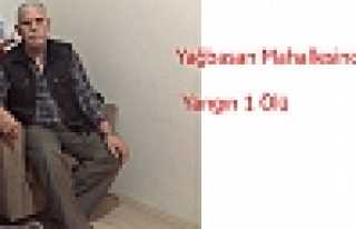 Yağbasan Mahallesinde Yangın 1 Ölü