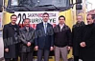 YARDIM TIR'I DUA'LARLA UĞURLANDI