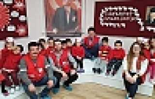 Yenimahalle Anaokulunda Minik Kızılay Gönüllüleri