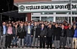 YEŞİLLER GENÇLİKSPOR KULÜBÜNE ZİYARET 