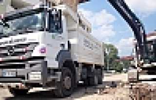 Yıldırım Beyazıt Caddesinde Çalışmalar Başladı