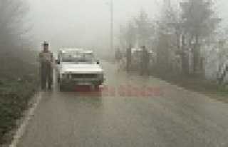 YOĞUN SİS KAZAYA NEDEN OLDU