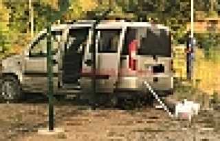 Yoldan Çıkan Araç Devrildi İki Yaralı