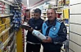 Zabıtadan Marketlere Sıkı Takip