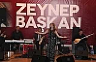 ZEYNEP BAŞKAN'DAN MÜZİK ŞÖLENİ