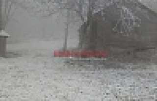 ZİRVE’DE KAR BAŞLADI