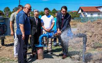 Hendek’in İki Mahallesine 132 Metre Derinlikten Kaliteli İçme Suyu