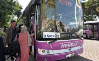 Hendek - Kampüs Seferleri Başlıyor