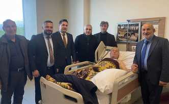 Çolakoğlu’na Geçmiş Olsun Ziyareti