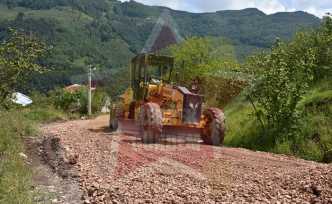 Nihayet Yol Çalışması Başladı
