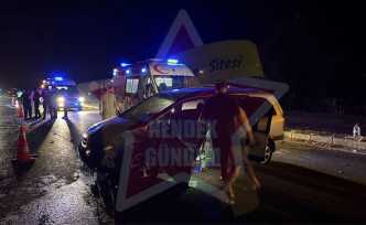 Hendek’te Kaza, 1’i Ağır 8 Yaralı