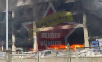 Fabrika Yangını Korkuttu