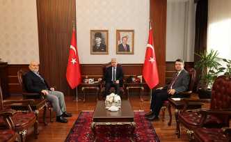 Gökpınar ve Püsküllü’den Valilik Ziyareti