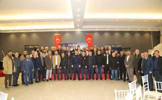 Hendek’te Muhtarlar İftarda Bir araya geldi