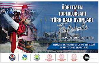 Bayraktepe’de Türk Halk Oyunları Festivali Yapılacak