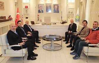 MÜSİAD heyetinden  Başkan Püsküllü’ye ziyaret