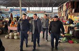 Kaymakam Gökpınar Pazaryeri Ziyareti