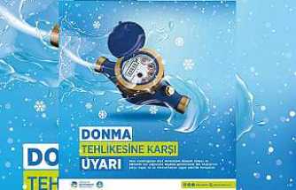 SASKİ Sayaç e Su Tesisatlarının Donma Riskine Karşı Alınacak Tedbirleri Açıkladı