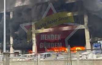 Fabrika Yangını Korkuttu