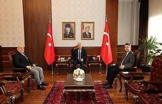 Gökpınar ve Püsküllü’den Valilik Ziyareti