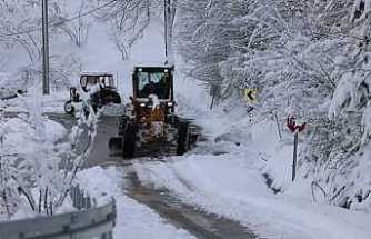 Hendek Belediyesi Ekiplerinin Kar Mesaisi Sürüyor