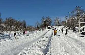 Hendekli Vatandaşların Kar Keyfi
