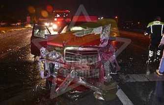 Hendek’te Kaza 2 Yaralı