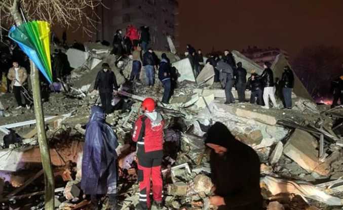 Kahramanmaraş'ta 7.4'lük Deprem