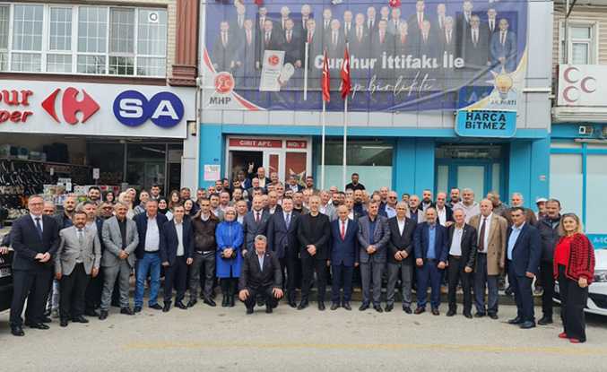 MHP Hendek İlçe Teşkilatı Bayramlaştı