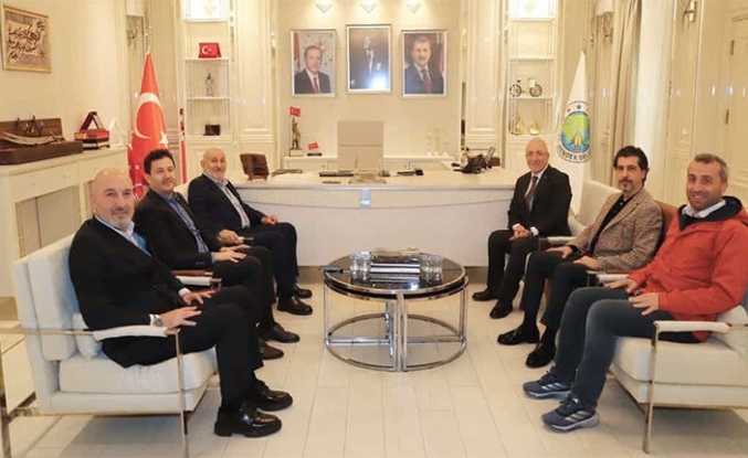 MÜSİAD heyetinden  Başkan Püsküllü’ye ziyaret