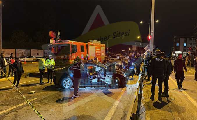 Hendek’te Kaza 1 Ölü, 3 Yaralı