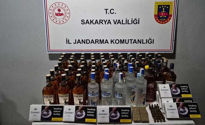 Kaçak İçki ve Uyuşturucu Yakalandı