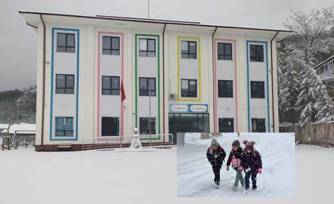 Hendek’te 18 Mahalleye Taşımalı Eğitme Kar Tatili