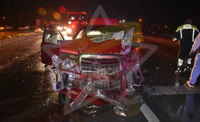 Hendek’te Kaza 2 Yaralı