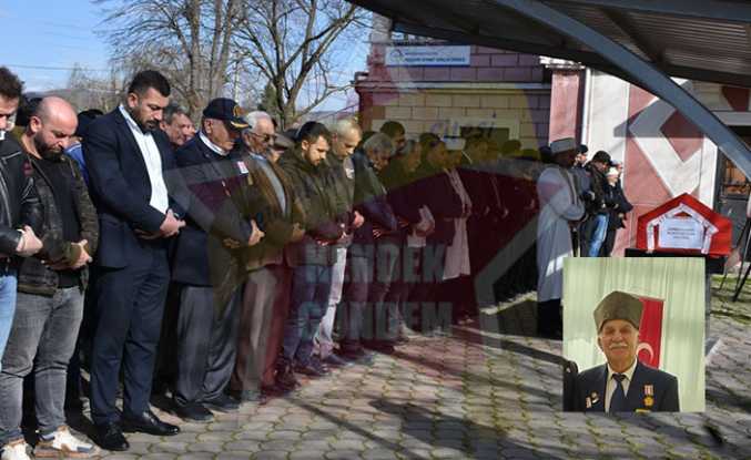 Kıbrıs Gazisi Kerim Sezgin Askeri Törenle Uğurlandı