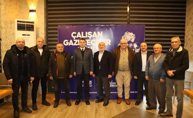 Püsküllü Ve Kaymakam Gökpınar Hendekli Gazetecilerle Buluştu