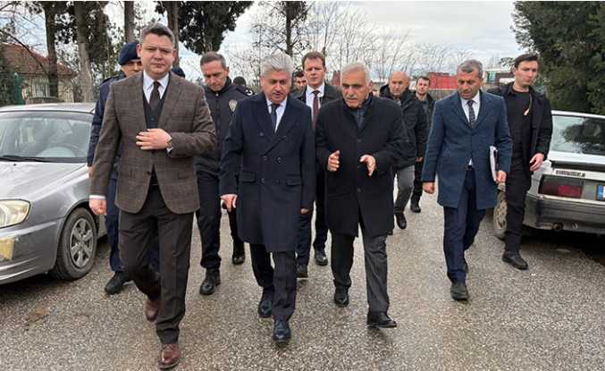 Vali Doğan’dan Hendek Ziyareti