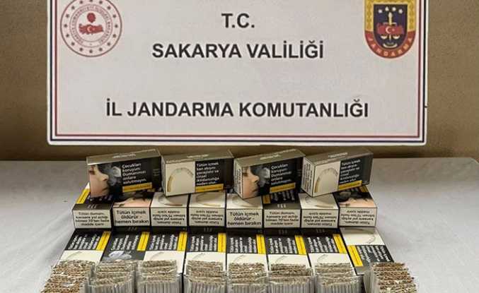 Kaçak Tütün ve Makaron Ele Geçirildi