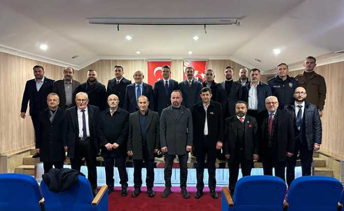 Hendek’te Protokol Bayramlaştı